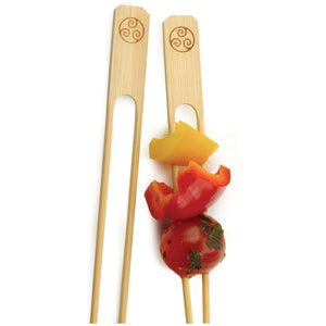 Bamboo Double Skewer | 25-Count