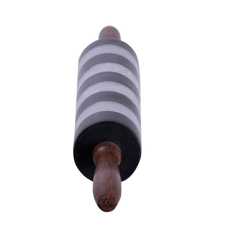 Black & Gray Marble Rolling Pin