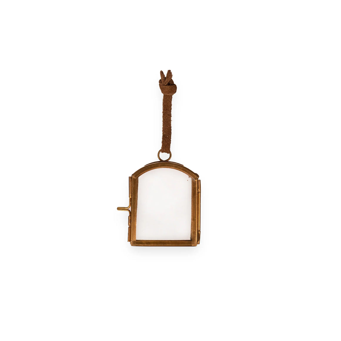 Ornament Frame w/Brass Finish