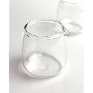 Glass Creamer Pitcher