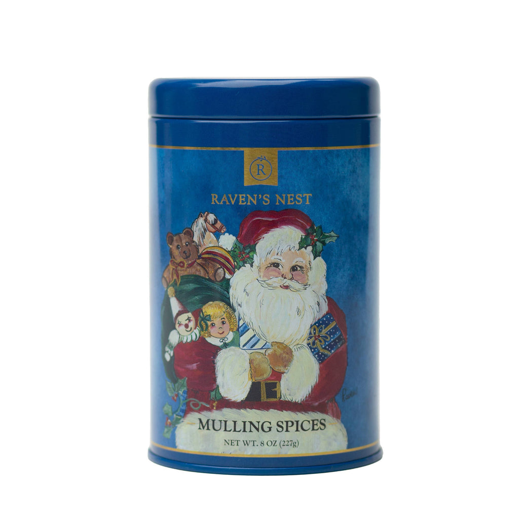 Raven's Nest Gourmet - NEW! Santa - Holiday Keepsake Tin