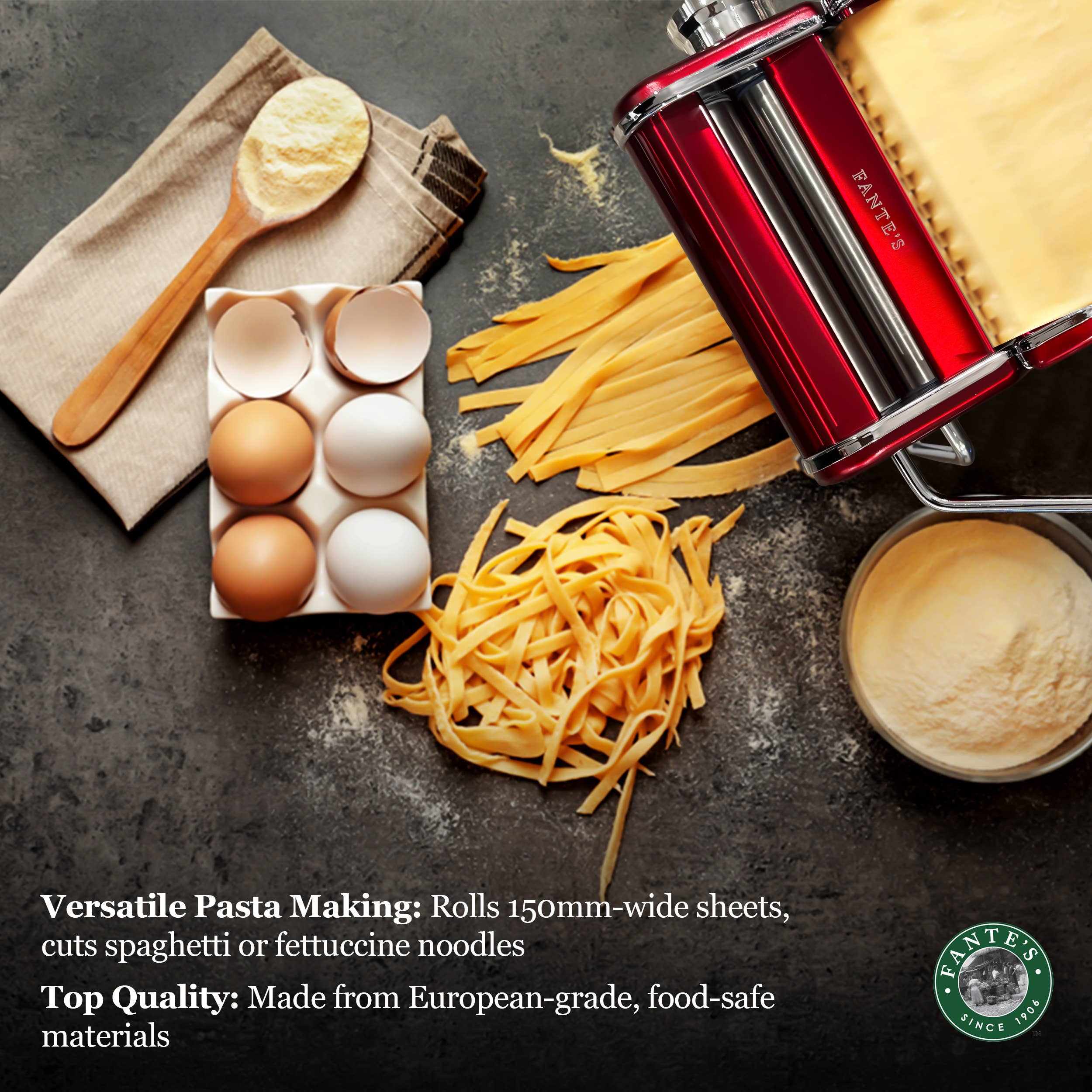 Fante's Pasta Machine | Silver