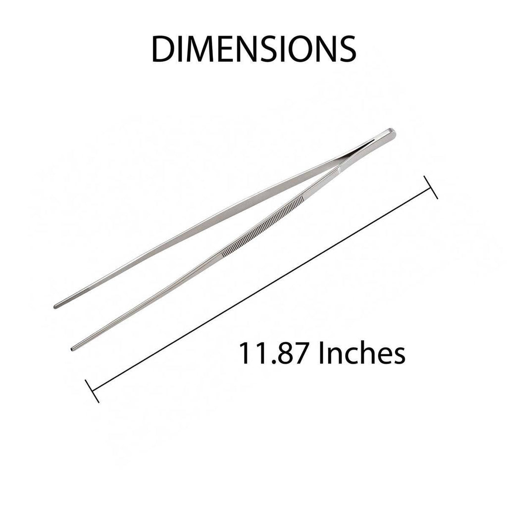 CatCora Straight Precision Plating Tongs