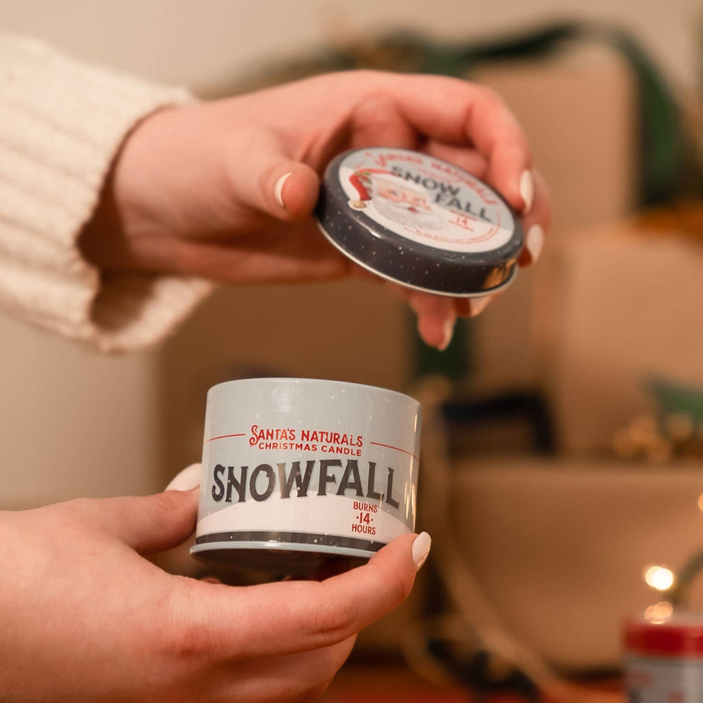 Santa's Naturals | Snow Fall Mini Candle