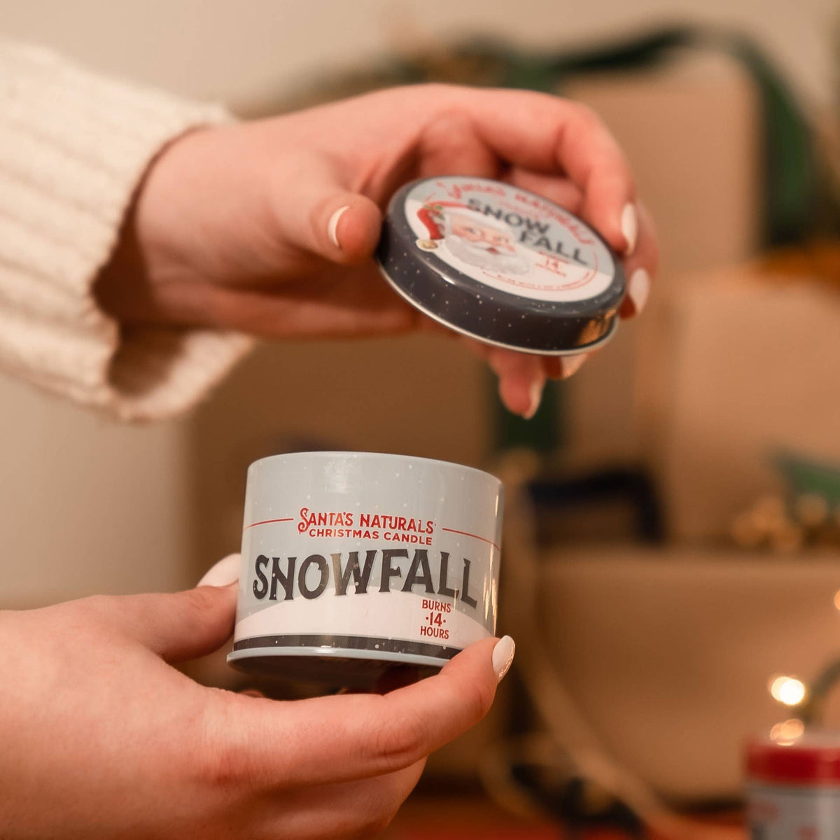 Santa's Naturals | Snow Fall Mini Candle