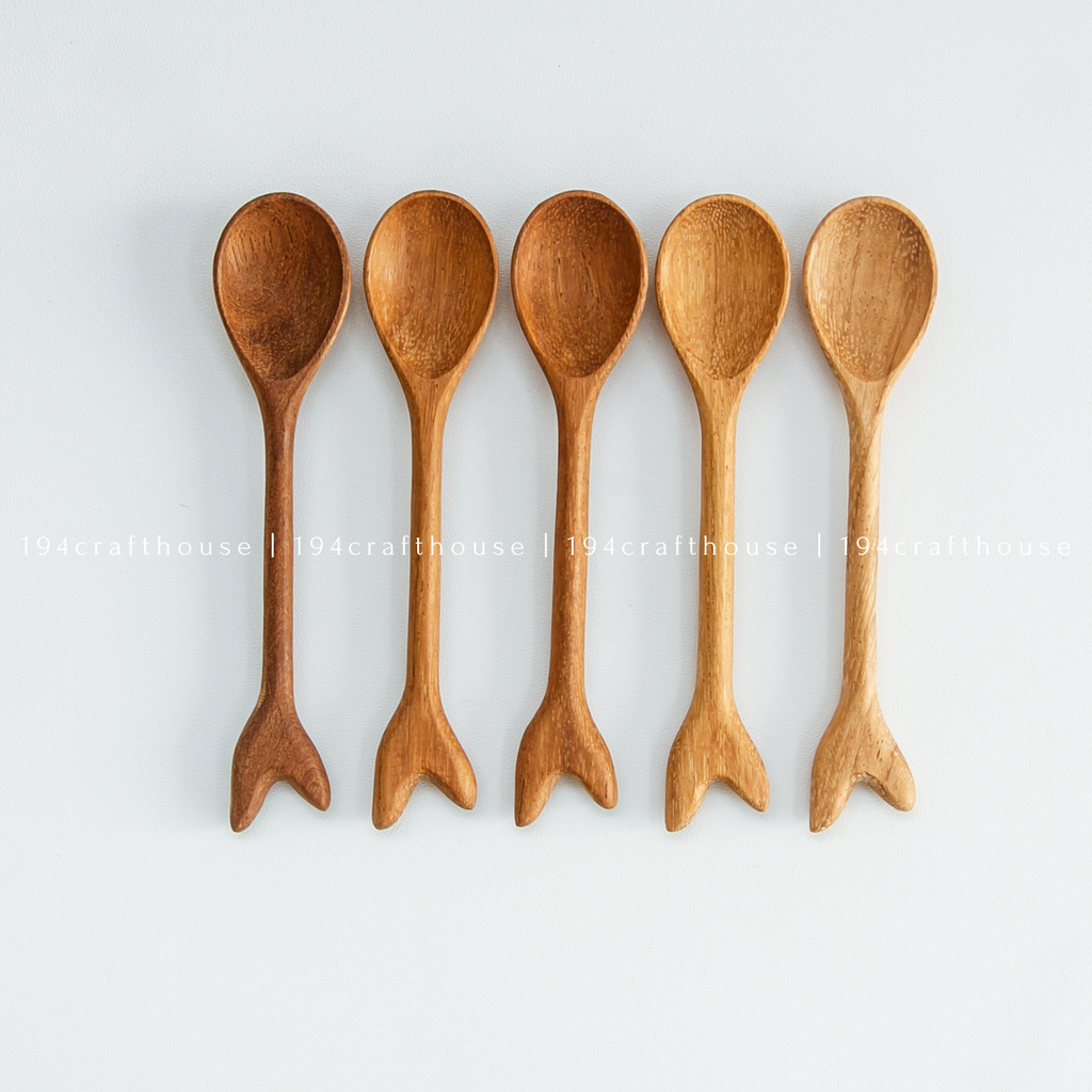 Fish Tail Wooden Spoon