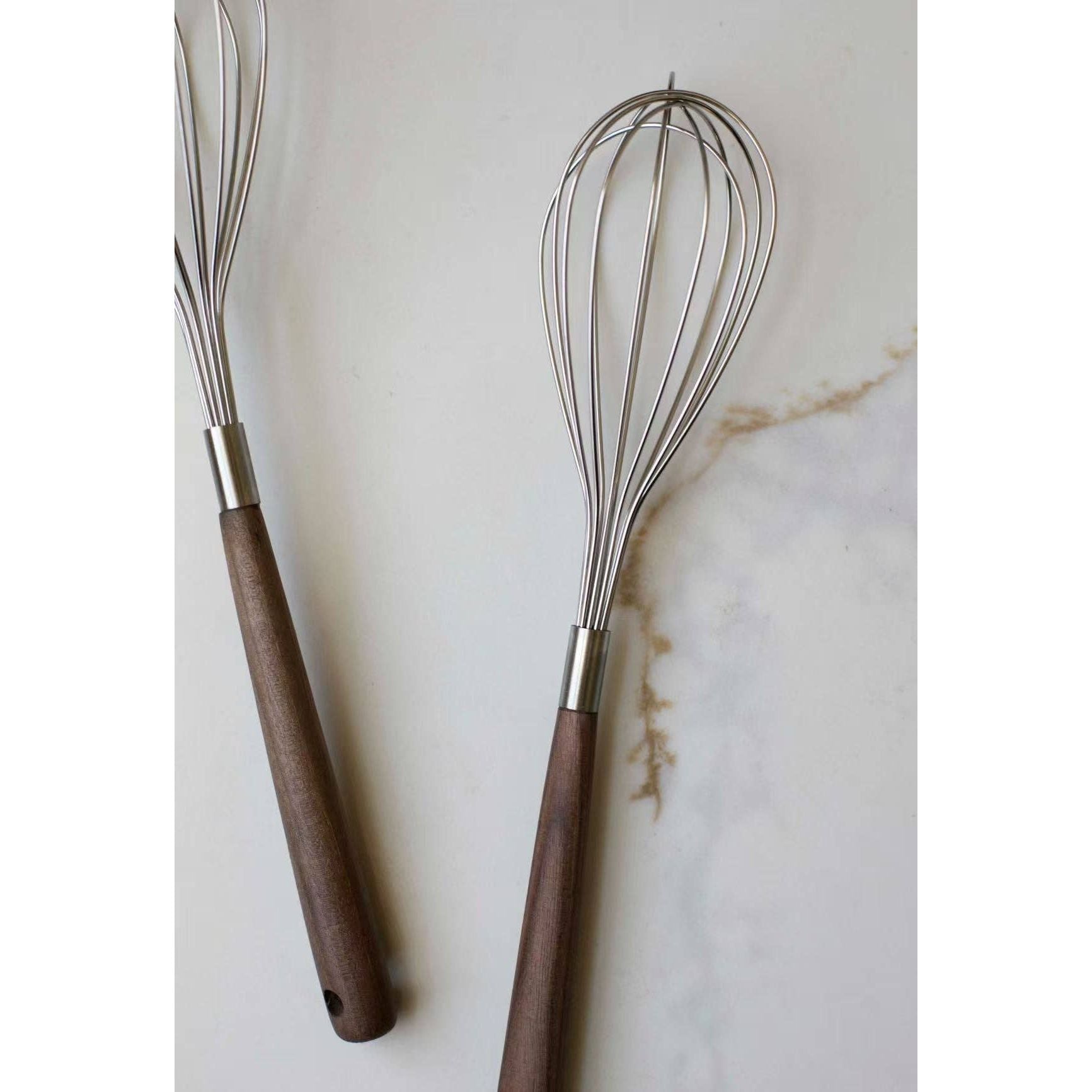 Wood Handle Kitchen Whisk