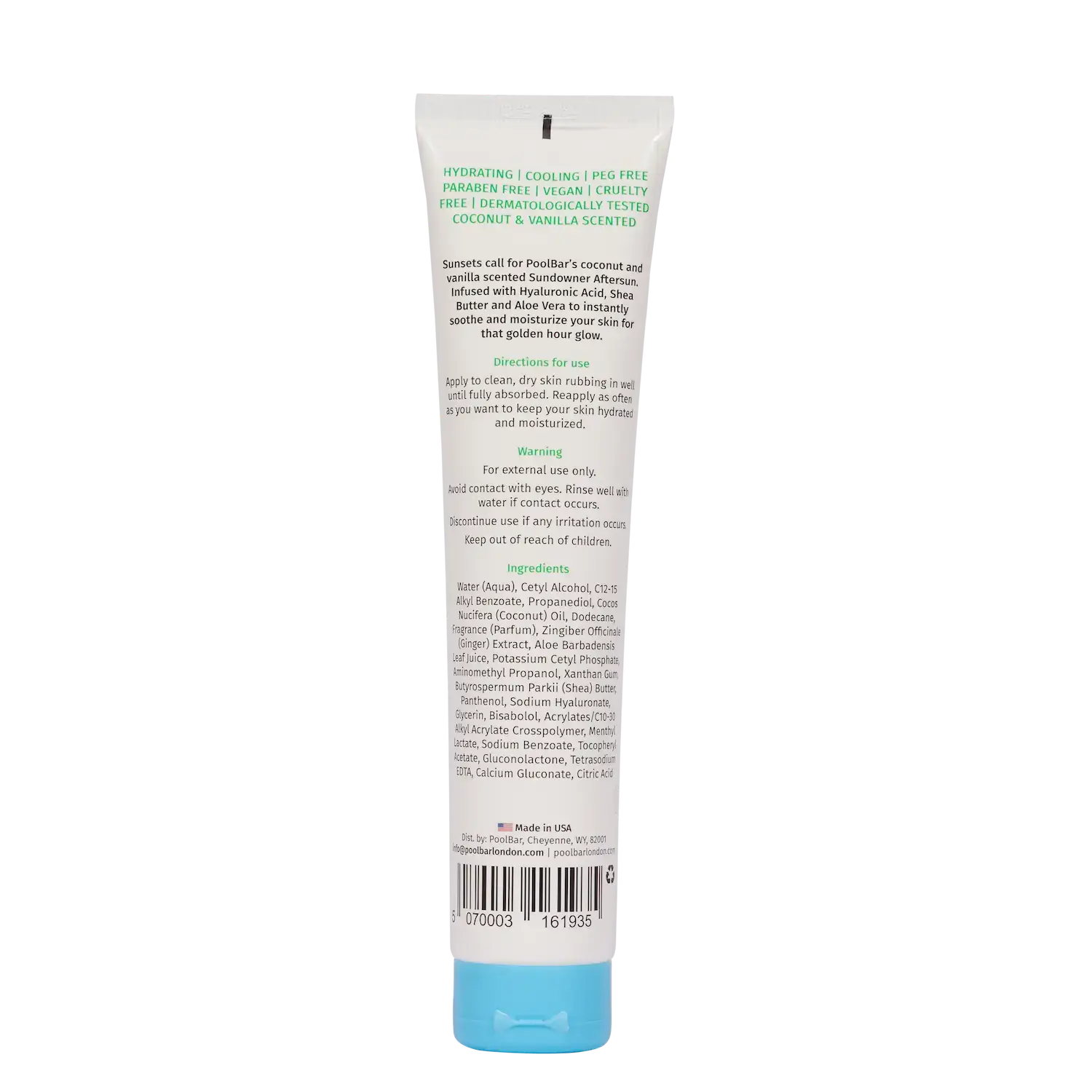 PoolBar London - Aftersun Body Lotion