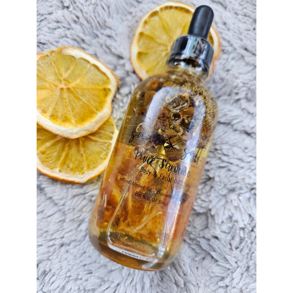 Floral Infused Body & Face Oil  | Pure Sunrise