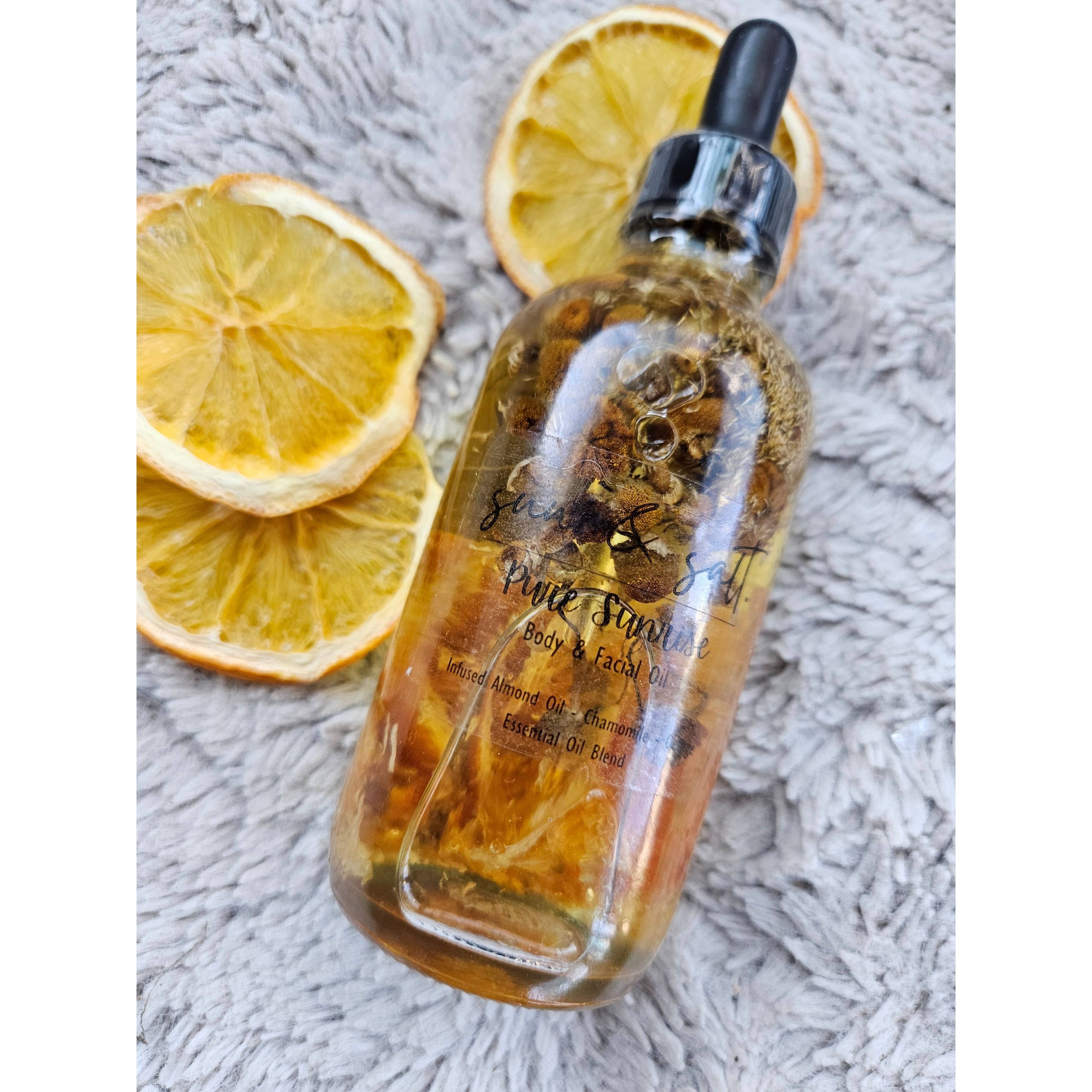 Floral Infused Body & Face Oil  | Pure Sunrise