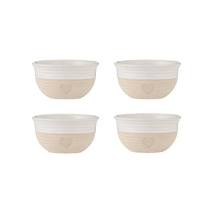 Mason Cash | Rustic Charm | S/4 Prep Bowls