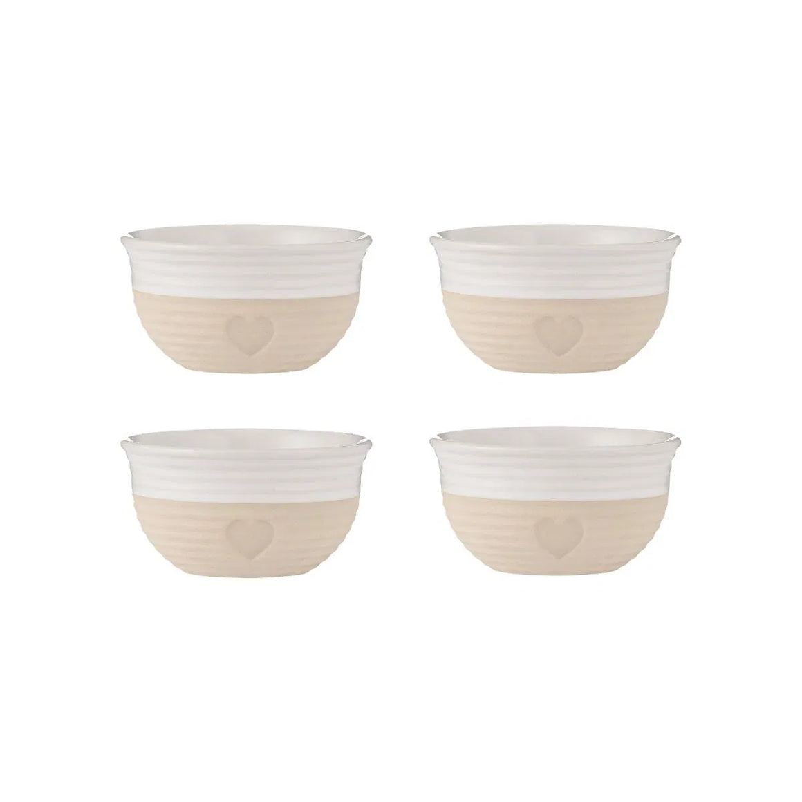 Mason Cash | Rustic Charm | S/4 Prep Bowls