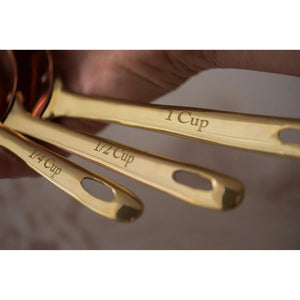 S/3 Copper Measuring Scoops