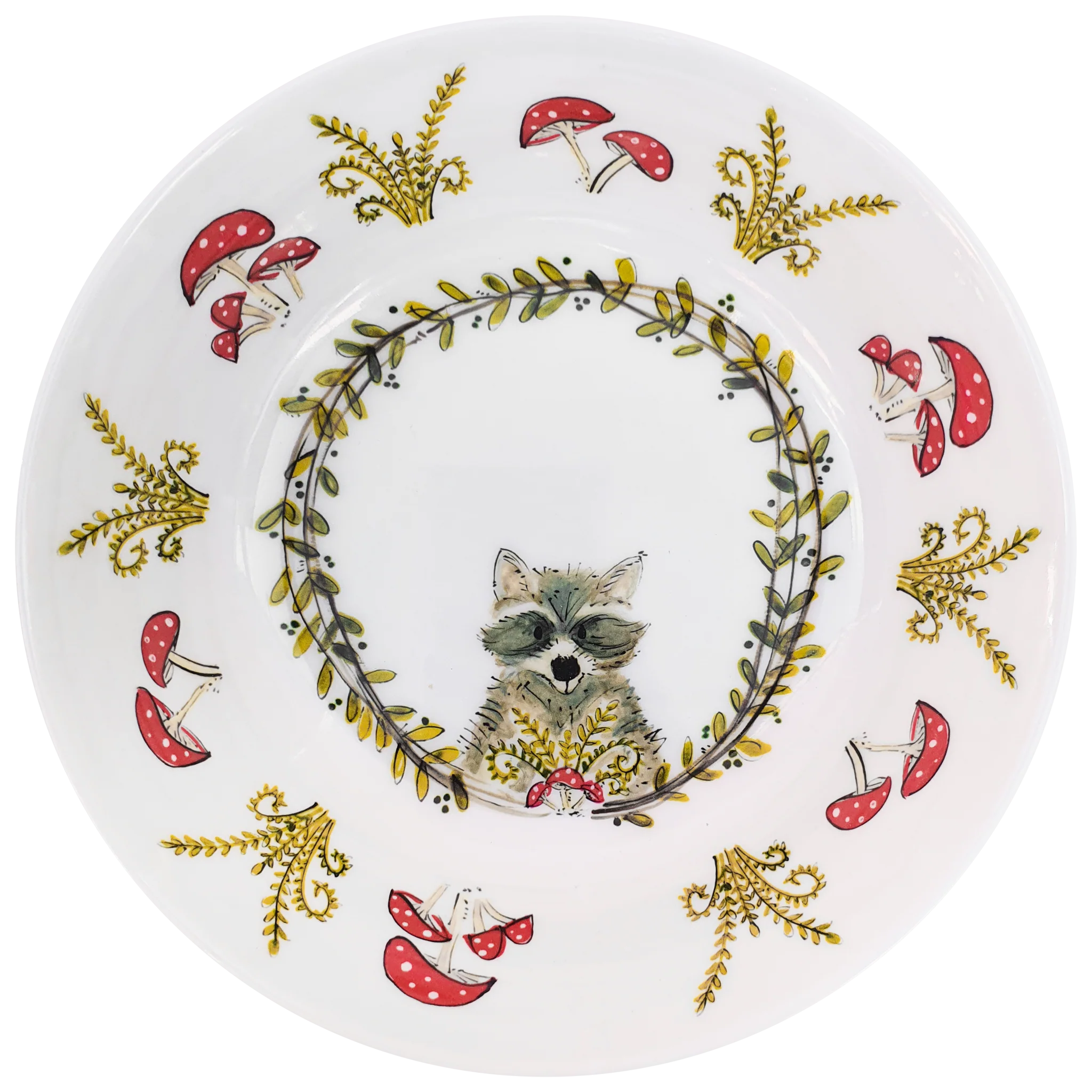 Cute Melamine Bowl | Woodland Creatures