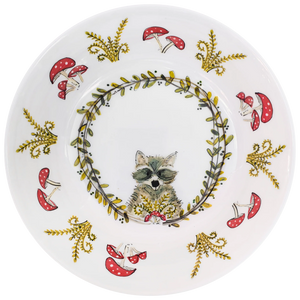 Cute Melamine Bowl | Woodland Creatures