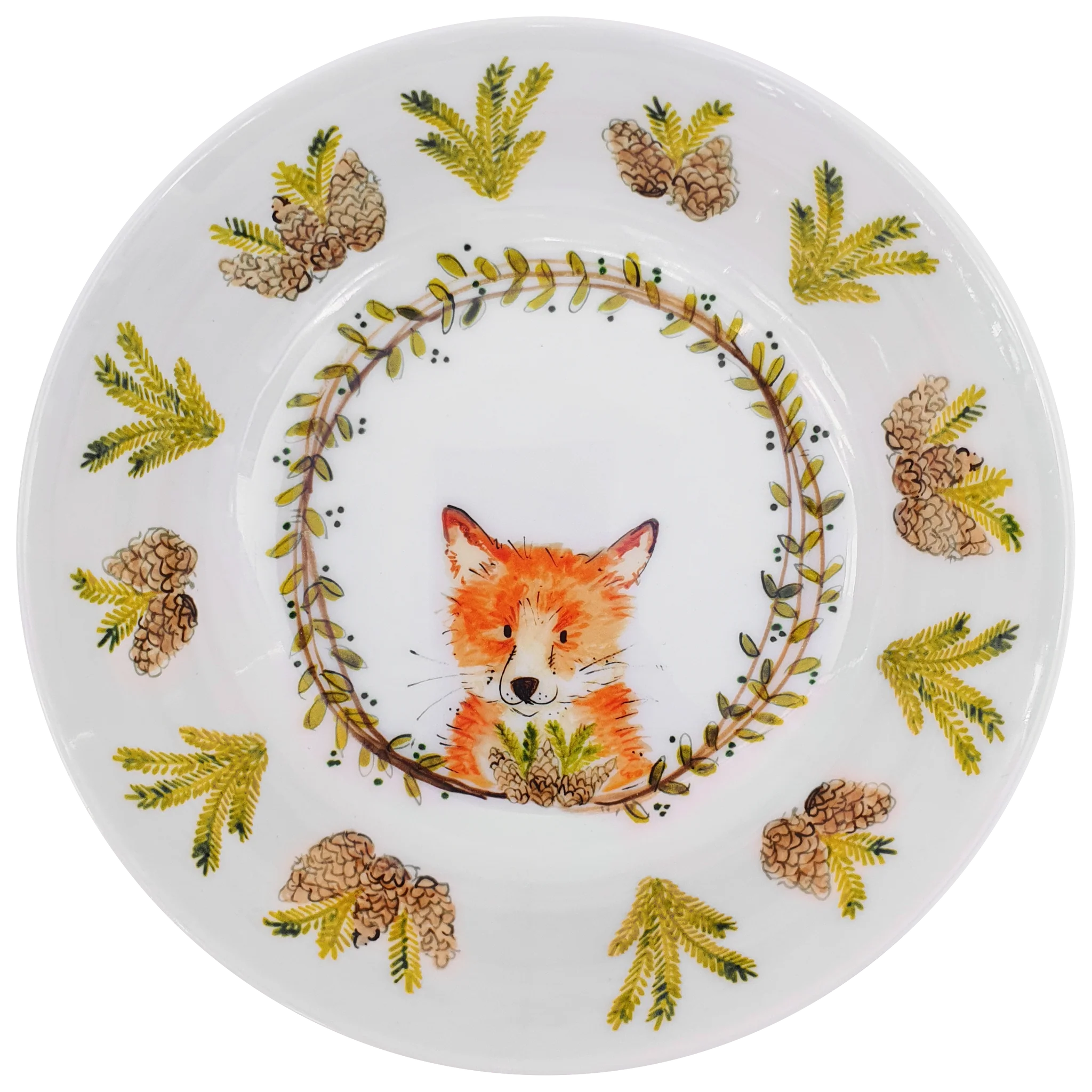 Cute Melamine Bowl | Woodland Creatures