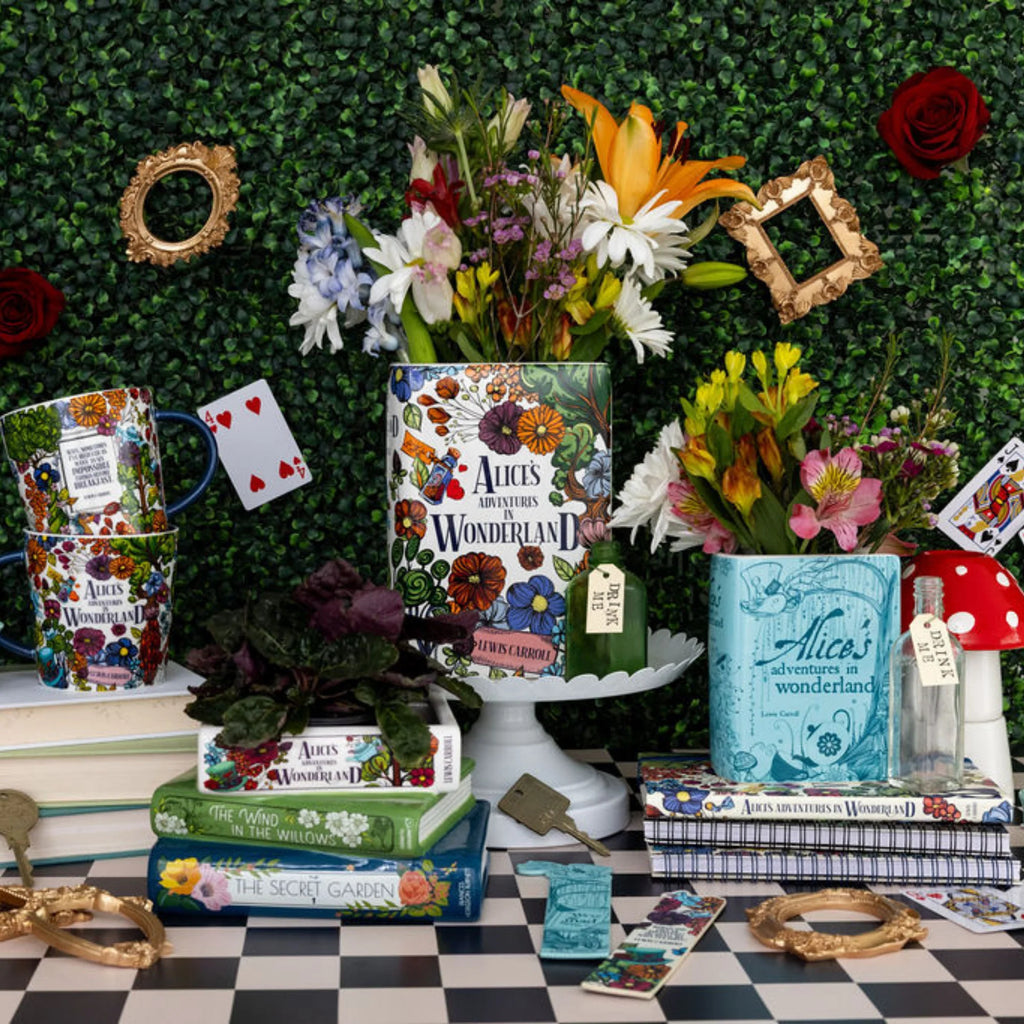 Small Book Vase | Alice's Adventures in Wonderland