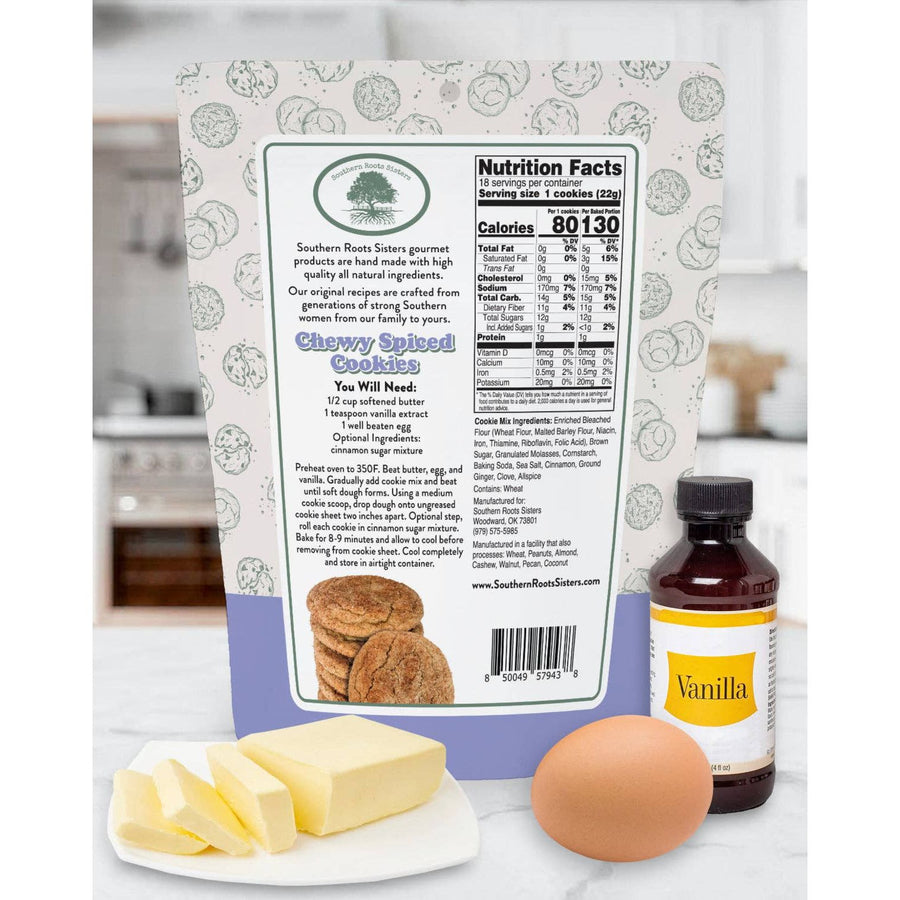 Chewy Spiced Cookie Mix