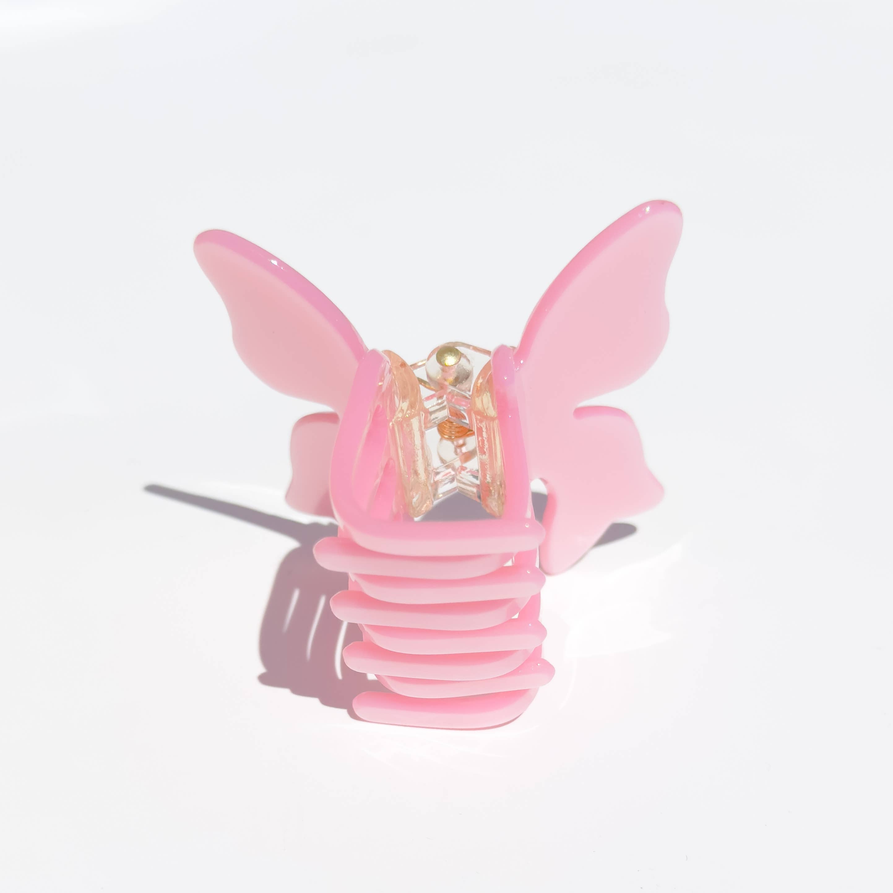 Butterfly Bow Hair Claw Clip | Yellow