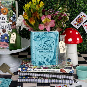 Small Book Vase | Alice's Adventures in Wonderland
