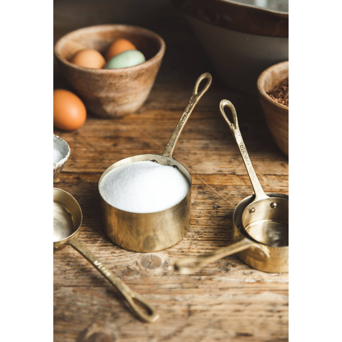 S/4 Artisan Measuring Cup | Brass