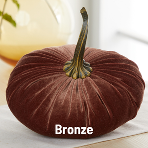 Velvet Pumpkin | Extra Large - Gold