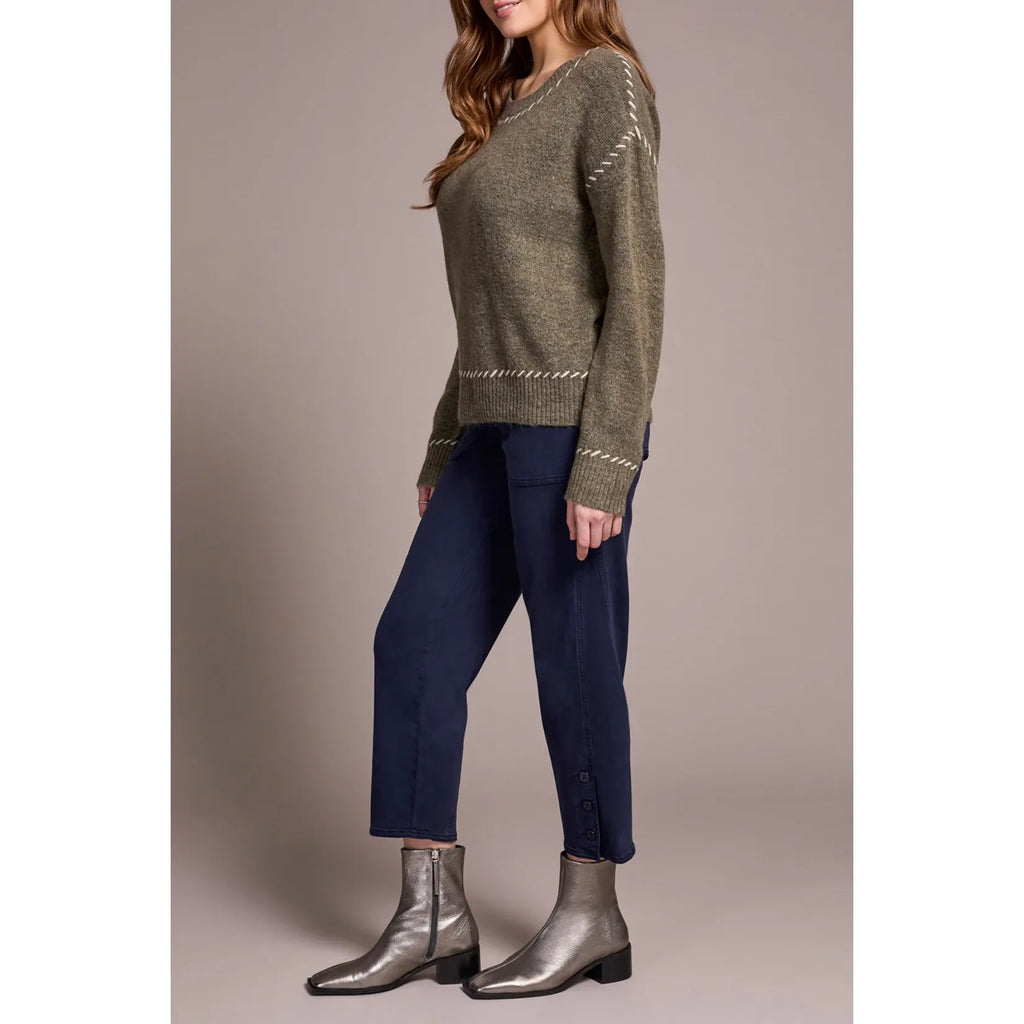 L/S Crew Neck Sweater | Ivy Mix