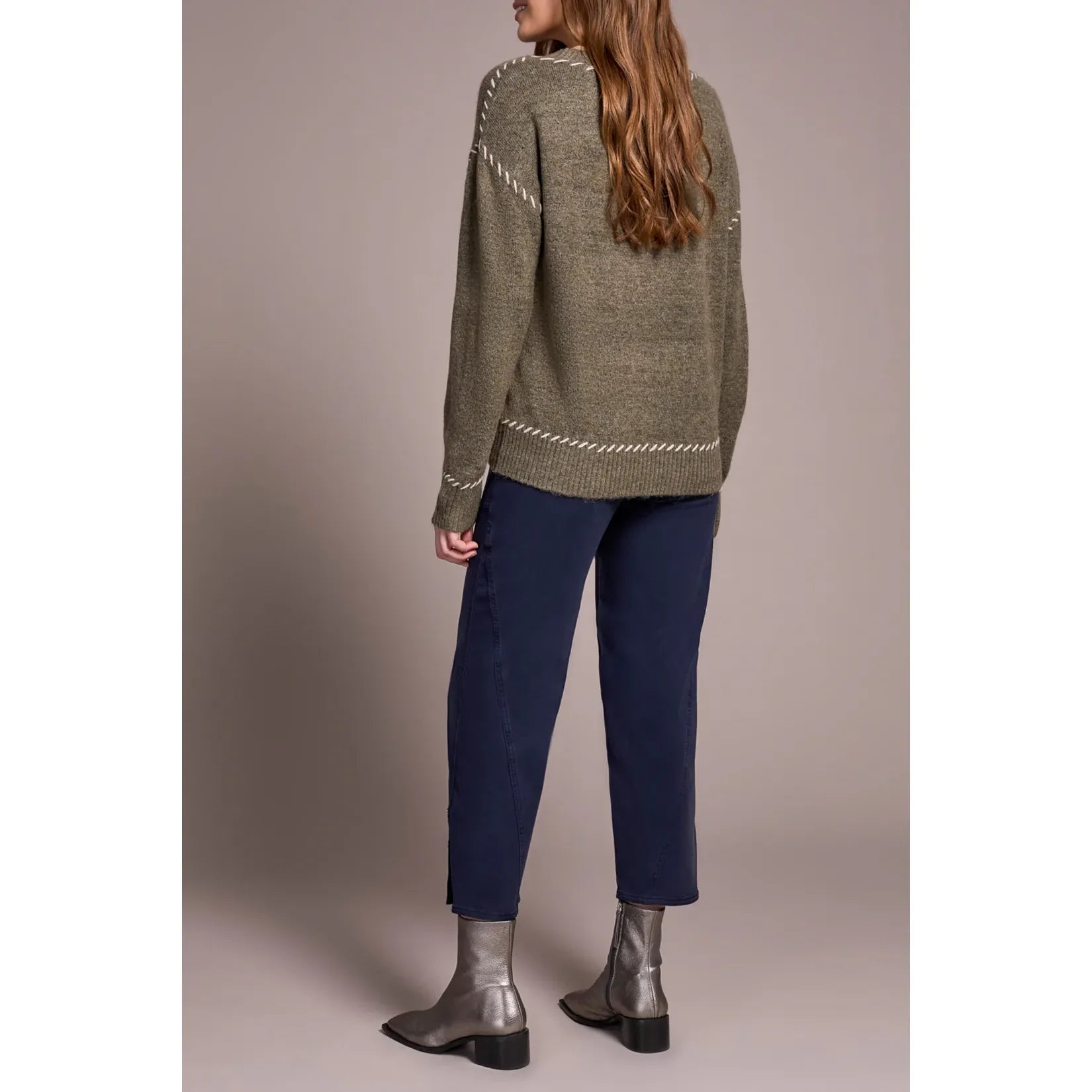 L/S Crew Neck Sweater | Ivy Mix
