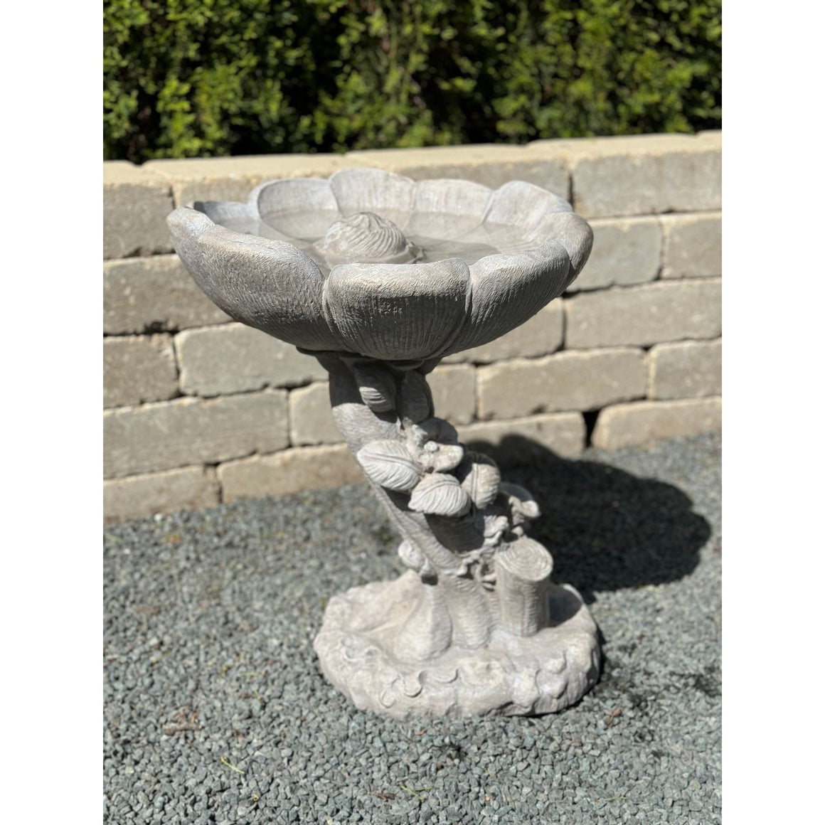 Buttercup Birdbath