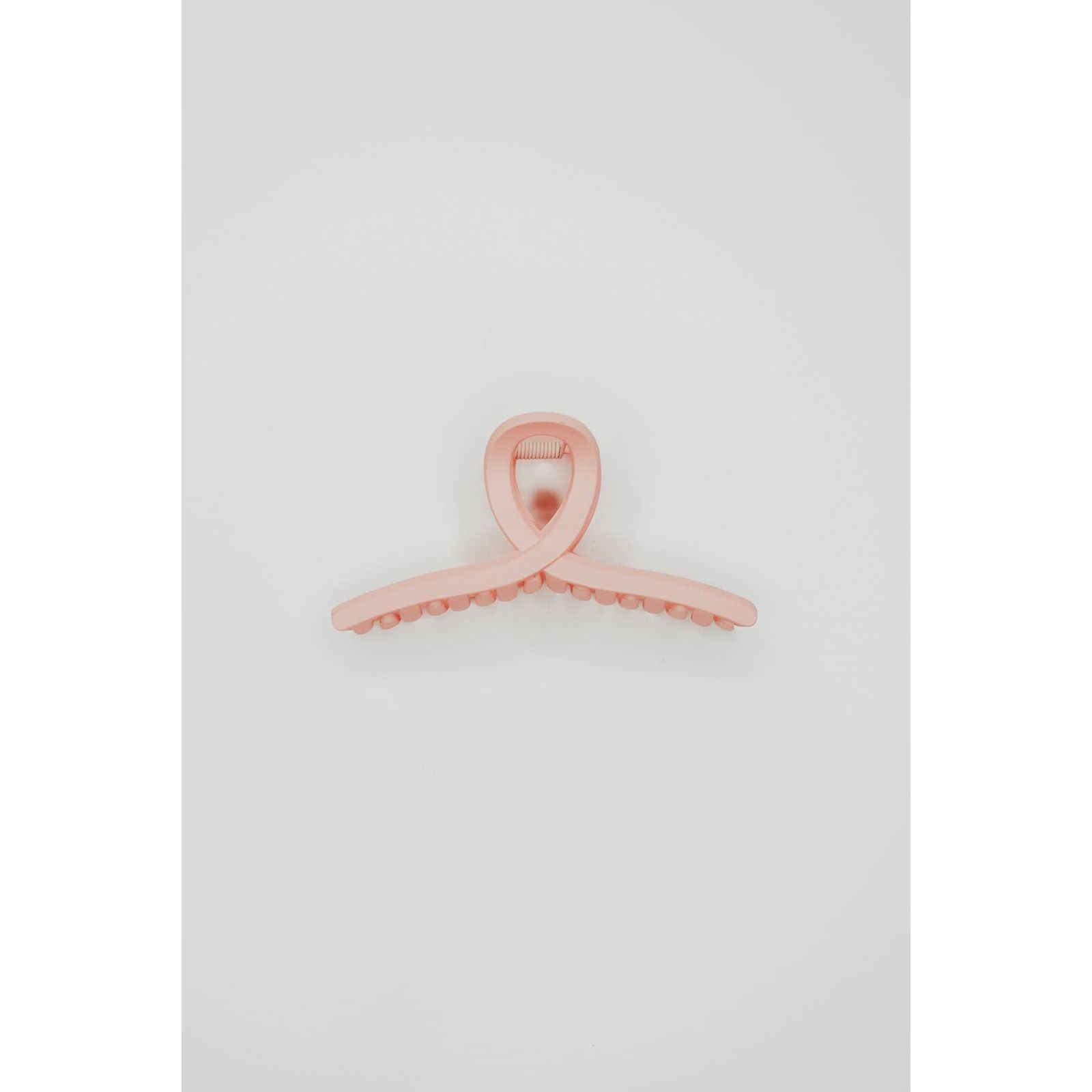 Matte Loop Hair Claw Clip | Pink