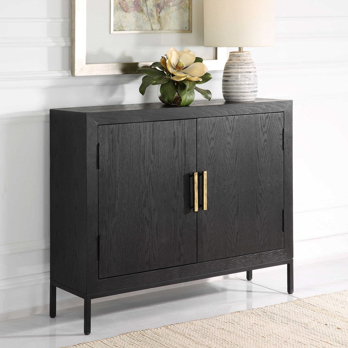 Front Range 2 Door Cabinet | Black