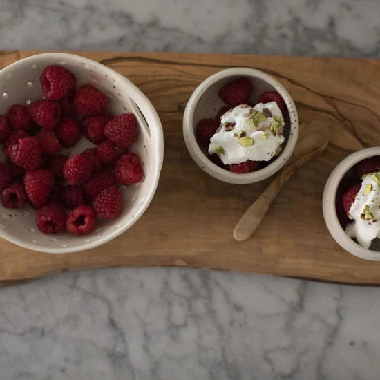 Speckled Ceramic Berry Bowl