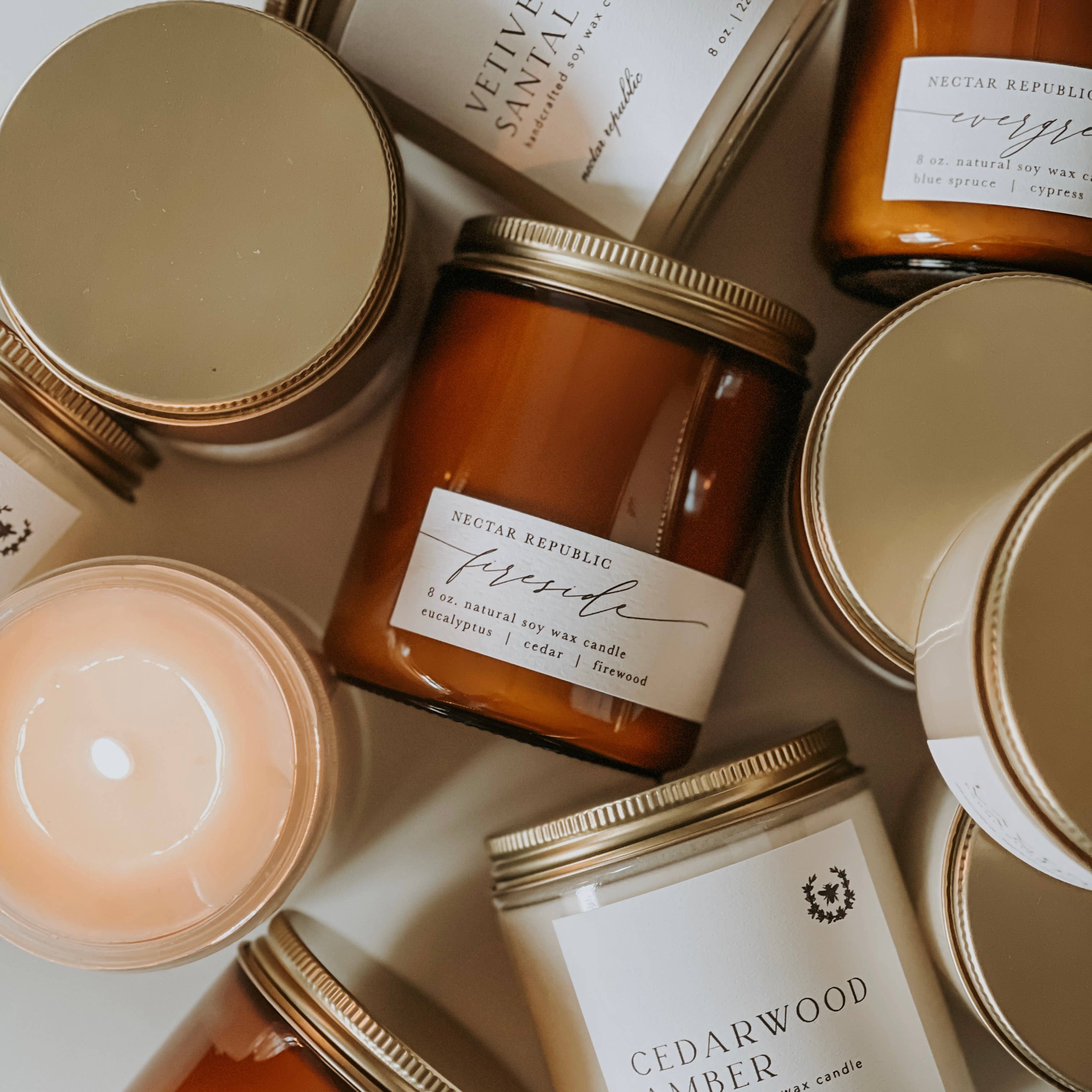 Jar Soy Candle | Citrus Basil (Spring Summer)