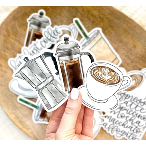But First Coffee Sticker
