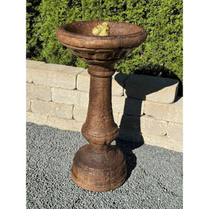 Weathered Birdbath