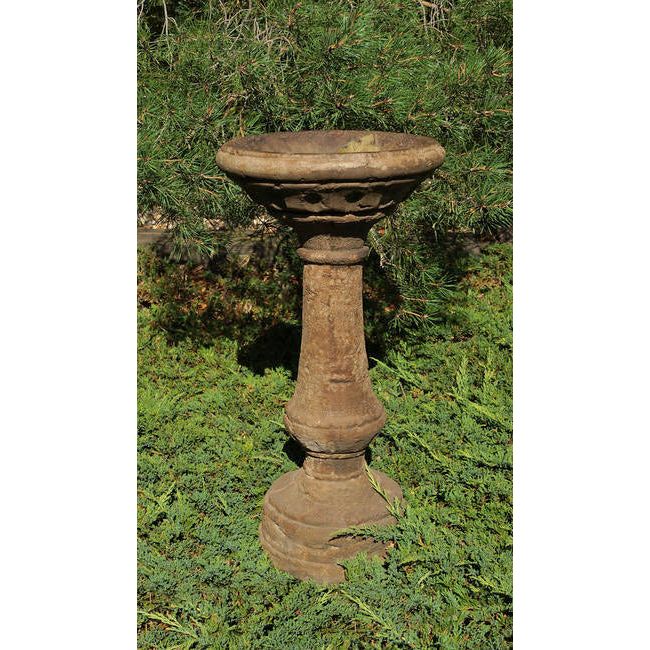 Weathered Birdbath