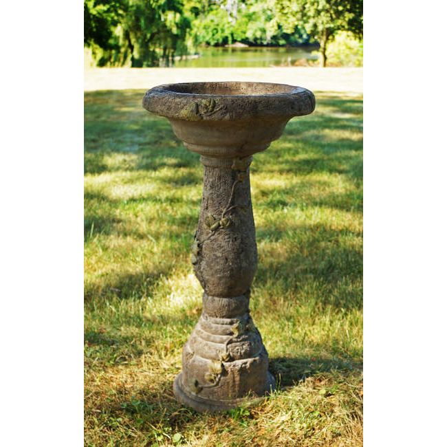 Vine Birdbath