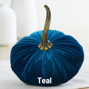 Velvet Pumpkin | Small- Gold