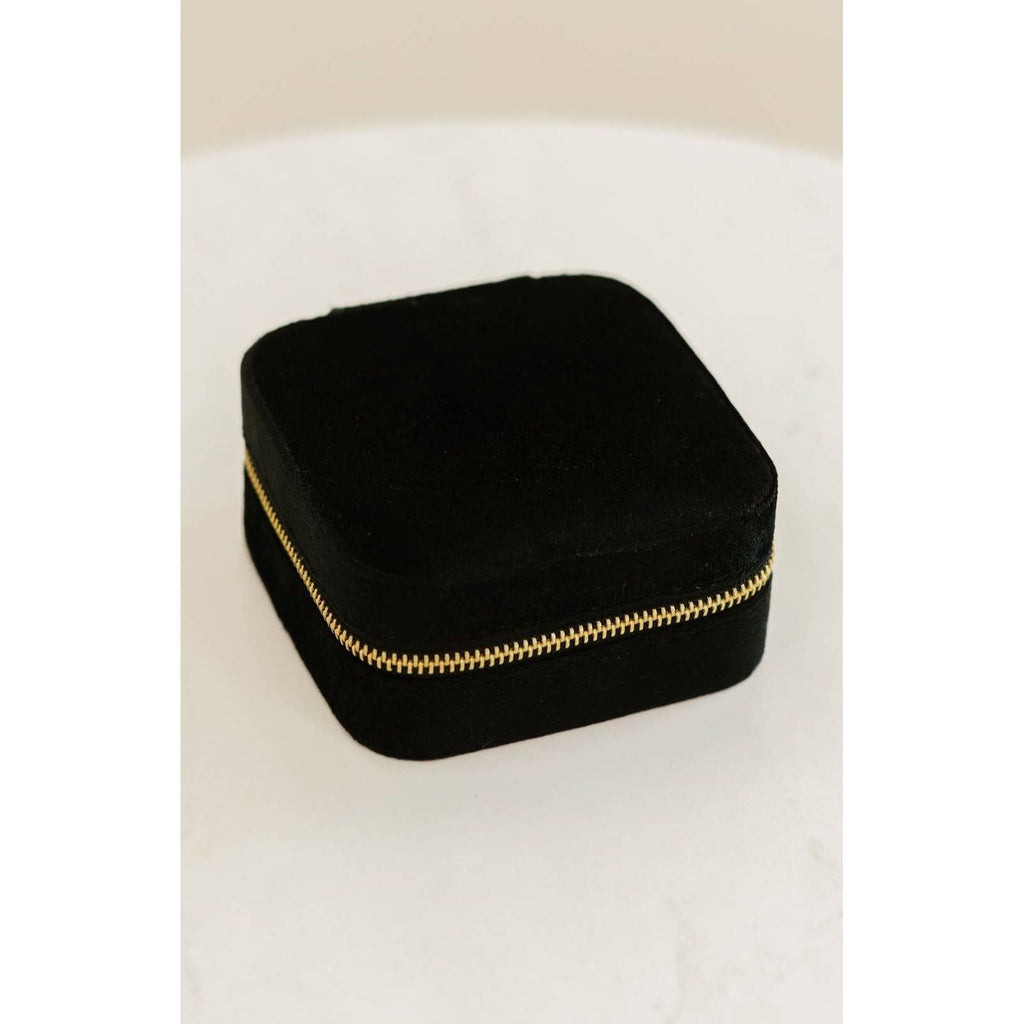 Velvet Jewelry Case |  Emerald Green