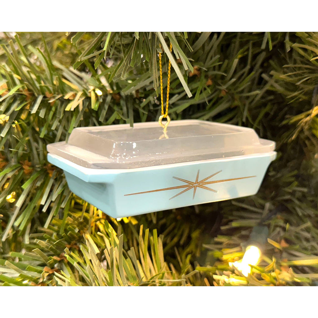 Miniature Pyrex Starburst Ornament