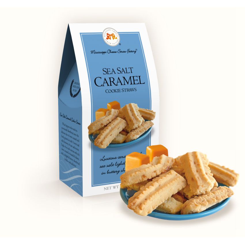 Sea Salt Caramel Cookie Straws