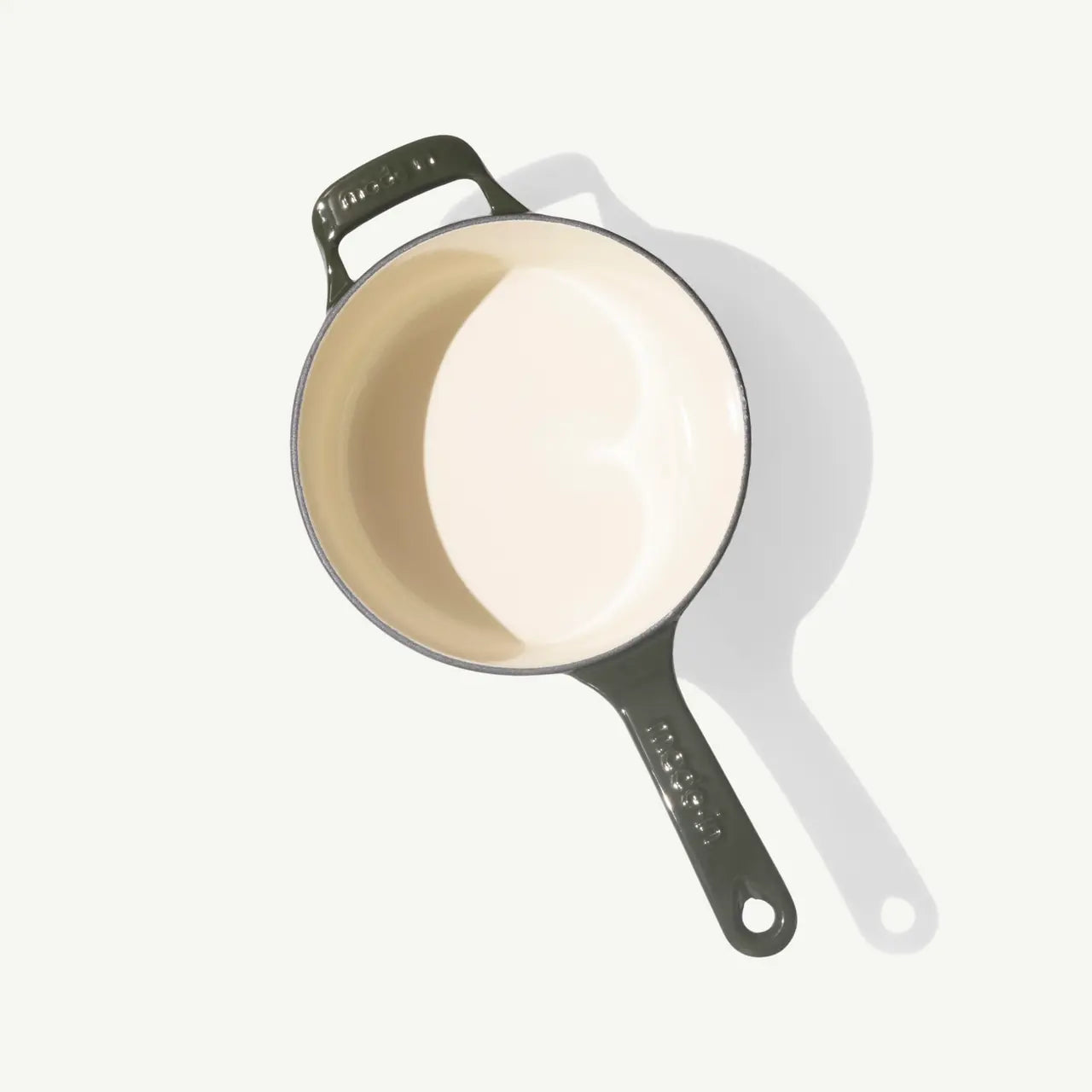 Enameled Cast Iron Saucepan |  2 Qt