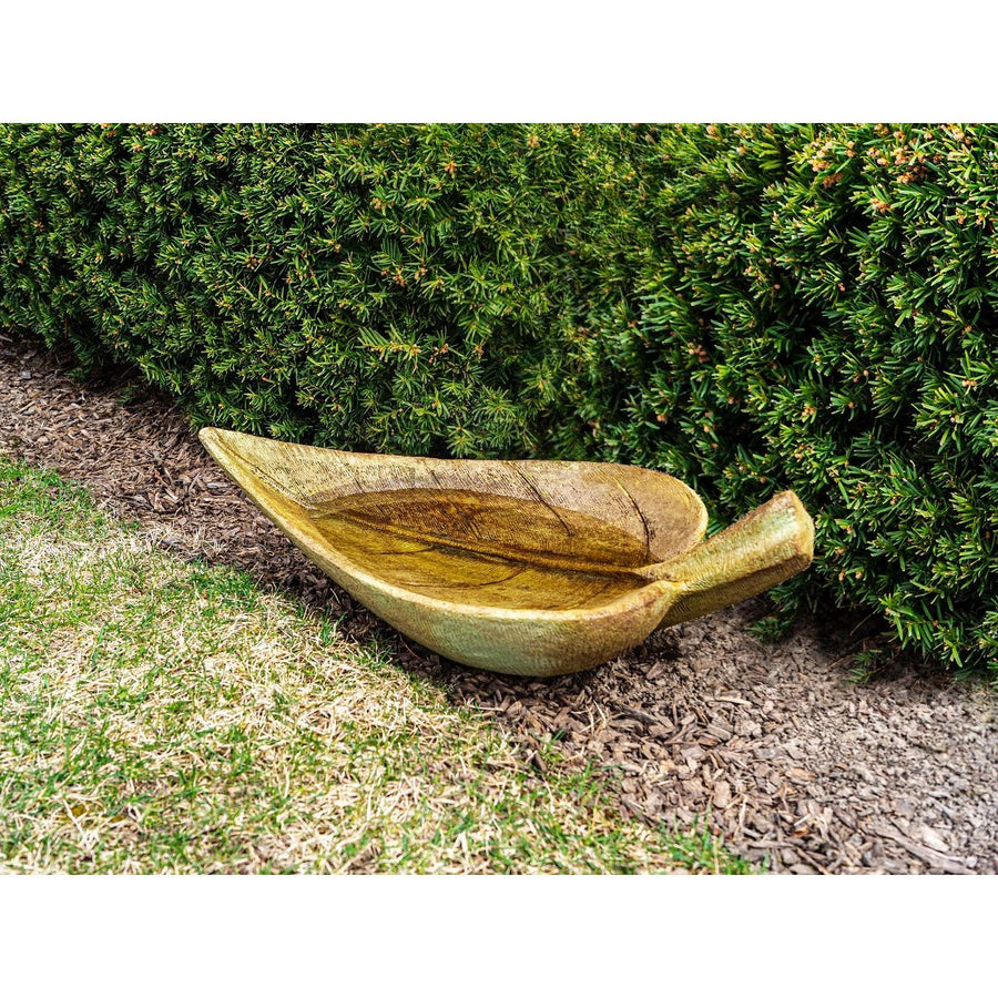 Leaf Birdbath