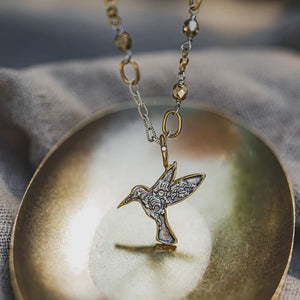 Lightwing Hummingbird Charm