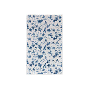 Geometry - Blue Floral Luxe Hand Towel