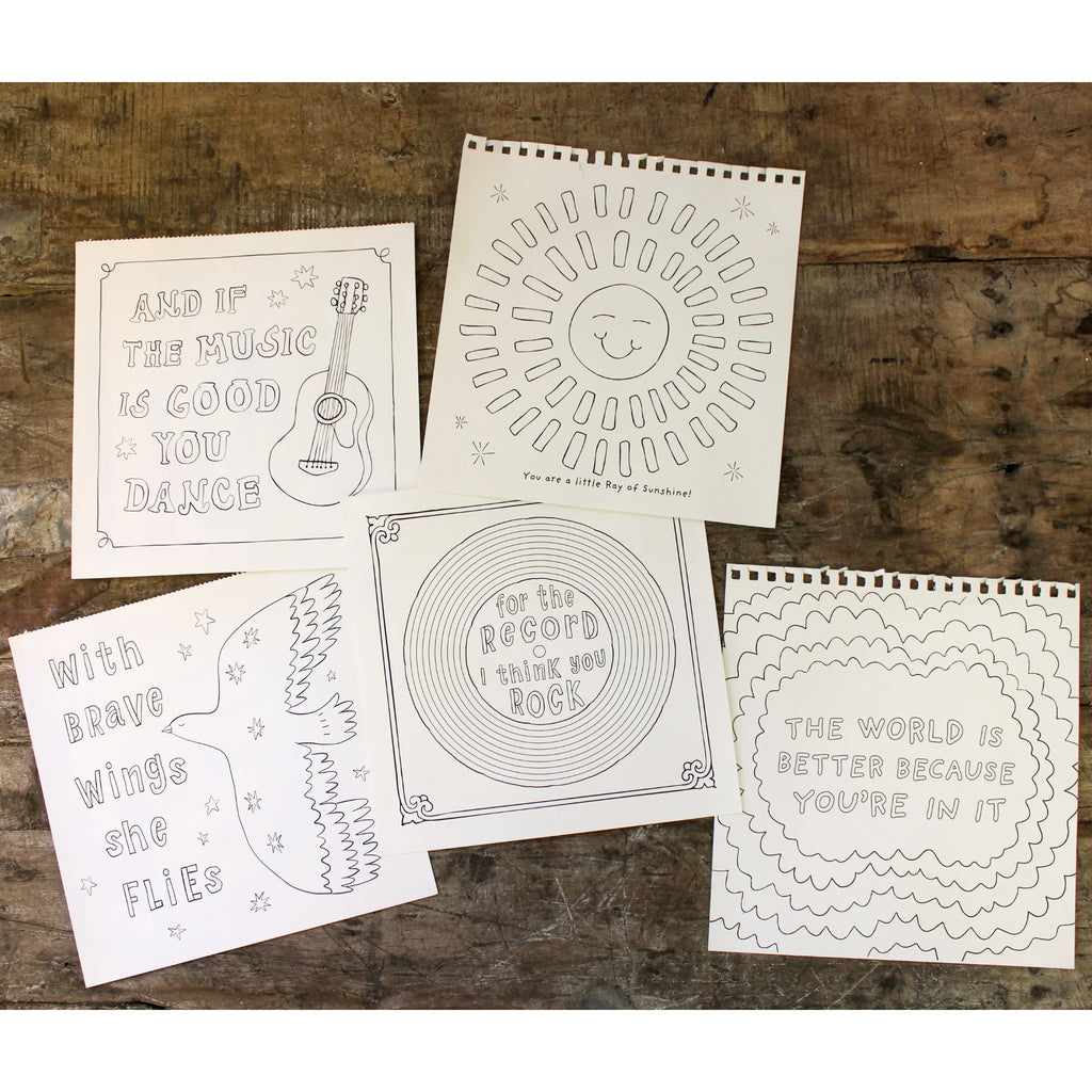 The Book of Happy Coloring Companion