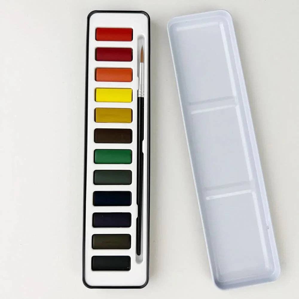 Watercolor Paint Set | 12 colors
