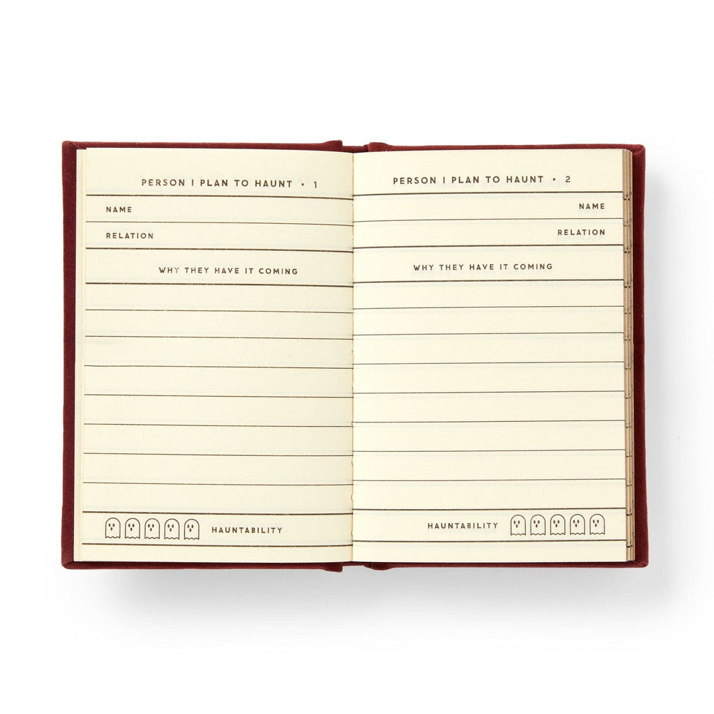 Tiny Diary | People I Plan To Haunt