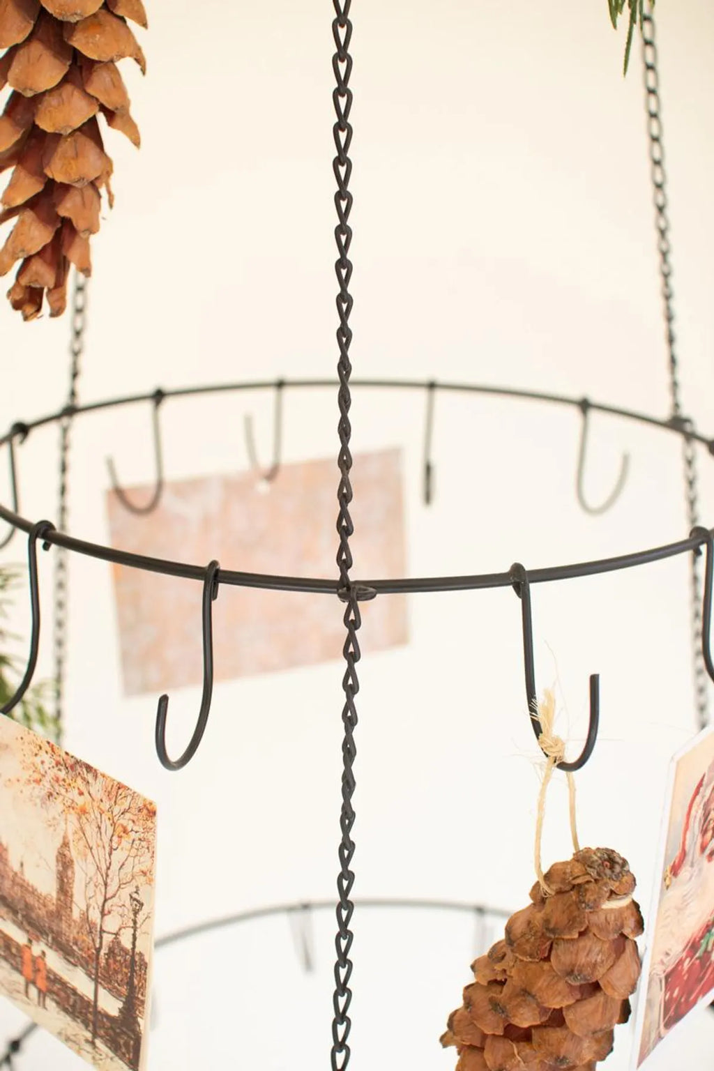 Three-Tier Hanging Wire Display Tree
