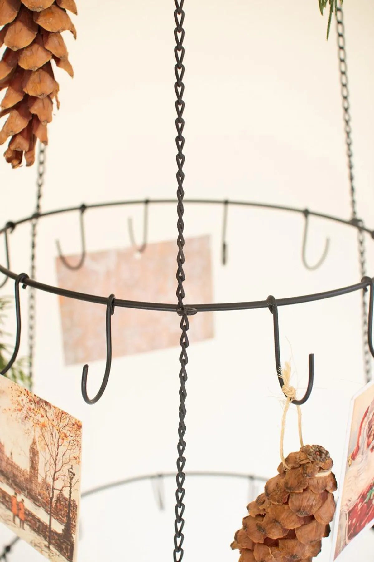 Three-Tier Hanging Wire Display Tree
